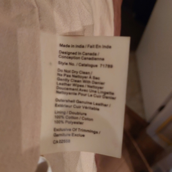 Danier leather jacket - Picture 6 of 9